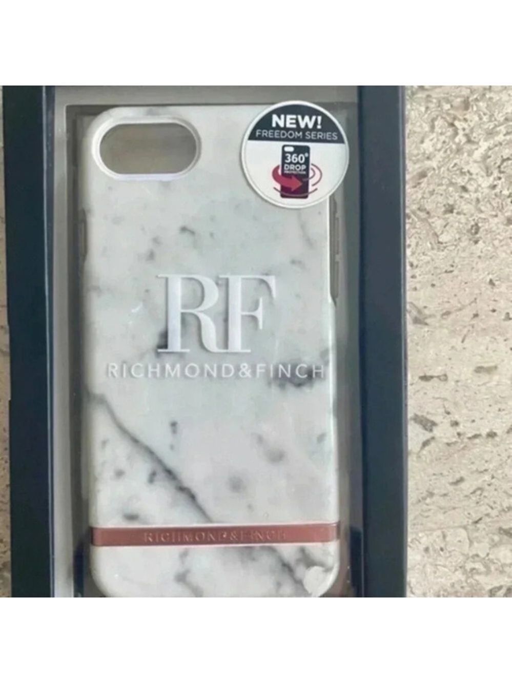 R&F white Marble case  IPHONE 6/6s/7/8